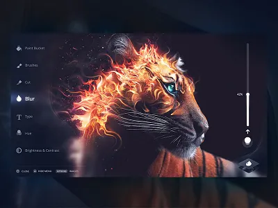 PS4 photo editing app edit interface photo photoshop playstation ps4 ui