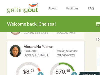 Account Overview - Concept account management balances dashboard deposits finances list statements ui
