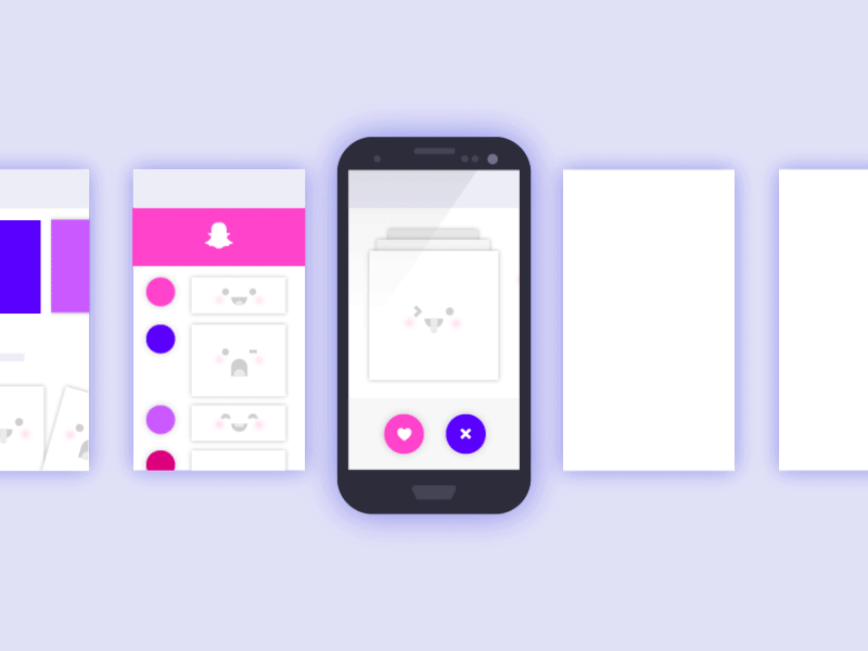 A collection of popular apps aftereffect animation apps fun gif interaction interface pattern ui ux