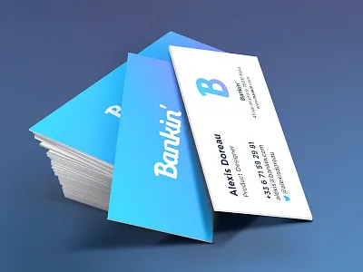 My business card bankin business card