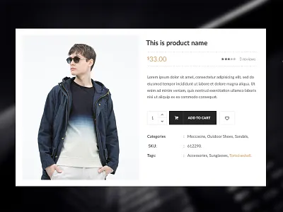 Product Quick View - Nitro eCommerce design ecommerce ecommerce design nitro psd nitrowp psd quick view quickview web design woocommerce