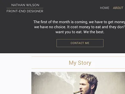 Redesign Mock Ups classy design mockup portfolio redesign responsive ui ux website