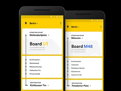 Public Transport for Android android board boarding bus cards destination line material public stops train transport