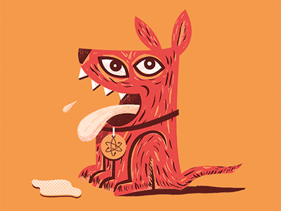 SXSW 2014 desert dog illustration live nation poster sxsw