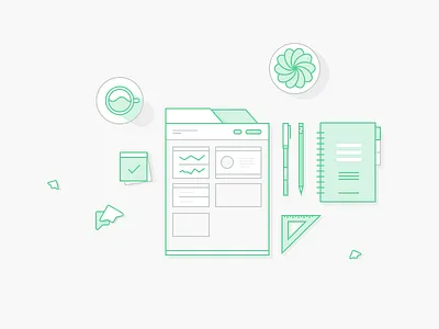 The 2 stroke illustrations practice sketch stroke vector wip