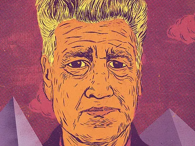 David Lynch cinema david lynch director illustration portrait