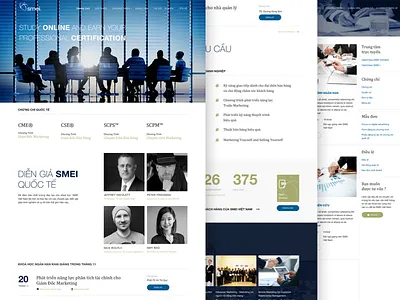 Training School Website bussiness edit education icon landing page responsive scroll ui web