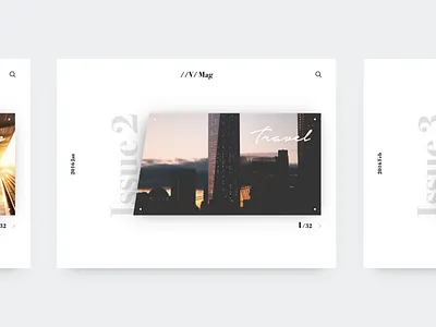 Magazine Cover cover design gallery home magazine minimal photo simple travel