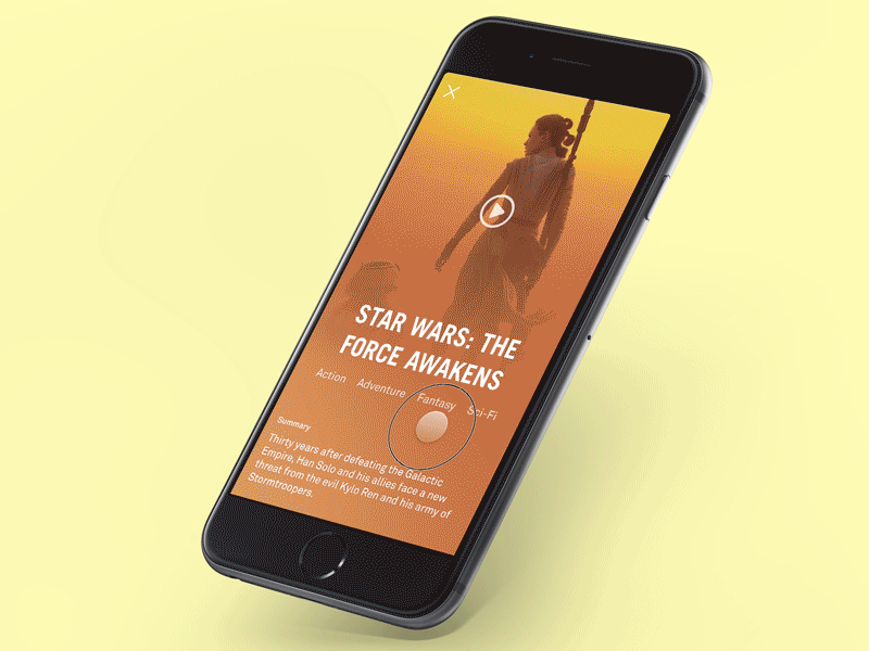 Watchlist App Prototype cards framer friends invite ios movie prototype series watchlist