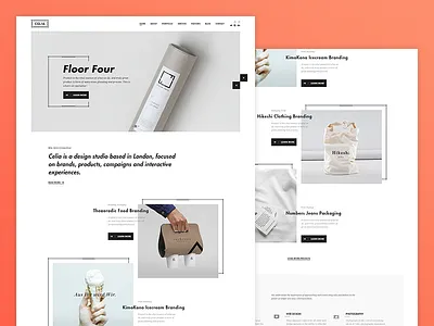 Celia - Creative Portfolio Template blog business clean corporate creative elegant minimal modern multipurpose photography portfolio professional template shop studio