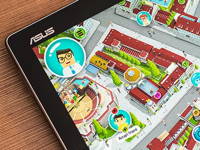 Cityopia - Interactive city game city game interactive manhattan map tablet uxui