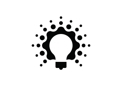 Light Bulb with Flare flare idea light bulb nuclear solar