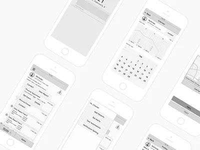 Wireframes for MedMinder low fi mock ups sketch wireframe