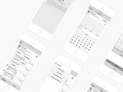 Wireframes for MedMinder low fi mock ups sketch wireframe