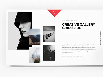 Presentation SIGN creative design gallery goashape keynote layout minimal portfolio powerpoint presentation slide typo