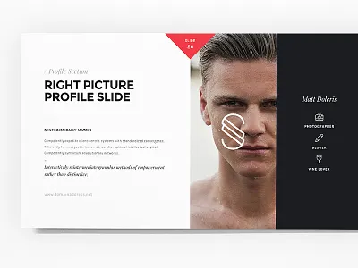 Slide SIGN business corporate keynote layout minimal powerpoint presentation slide slideshow typography