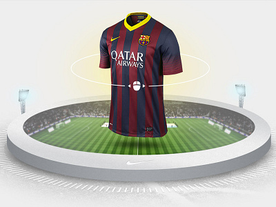 Nike Stadium interactive nike ui