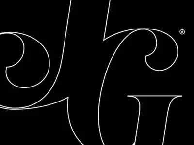 Logo design for a rock band lines logo minimal rock band