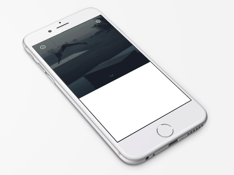 Showcase App app interface ios iphone mobile ui ux video