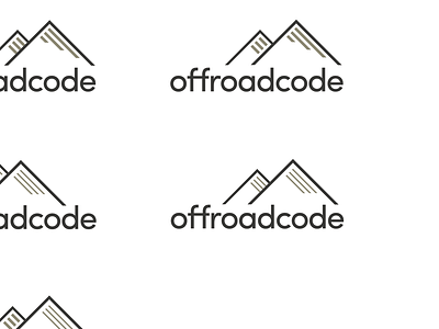 Iterating logo shapes logo mark sketching