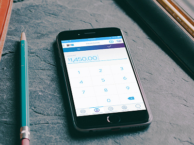 Bank Number Pad app bank finance mobile money number pad transfer ui ux