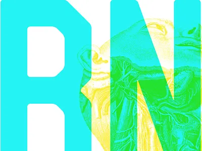 BNGL adobe bengal flat cmyk collage fun gig poster illustration screen print vector