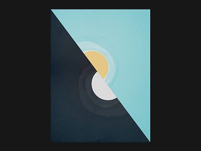Sun & Moon moon poster sun