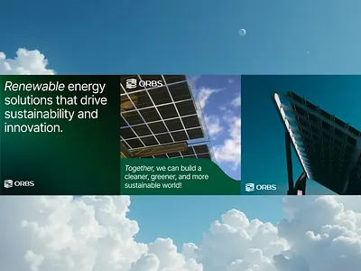 ORBS - Social Media Design Layout adsvertising company design instagram layout social media