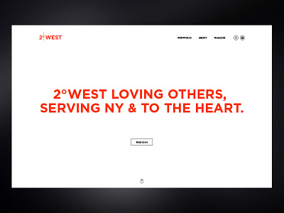 Fullscreen Website Layout blog fullscreen grid magazine minimal portfolio template ui website
