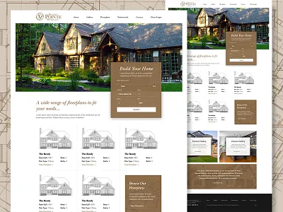 Steeple Pointe custom homes home builder web design website