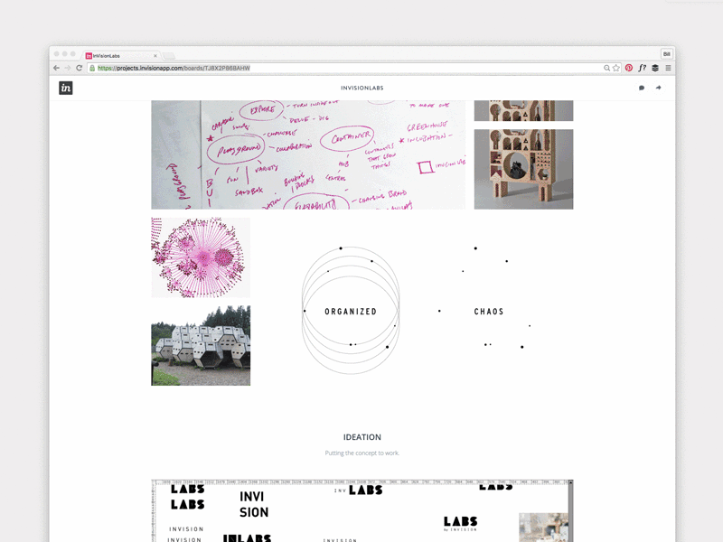 InVision LABS Brand Identity bold branding build focus lab identity invision labs logo design logotype shapes