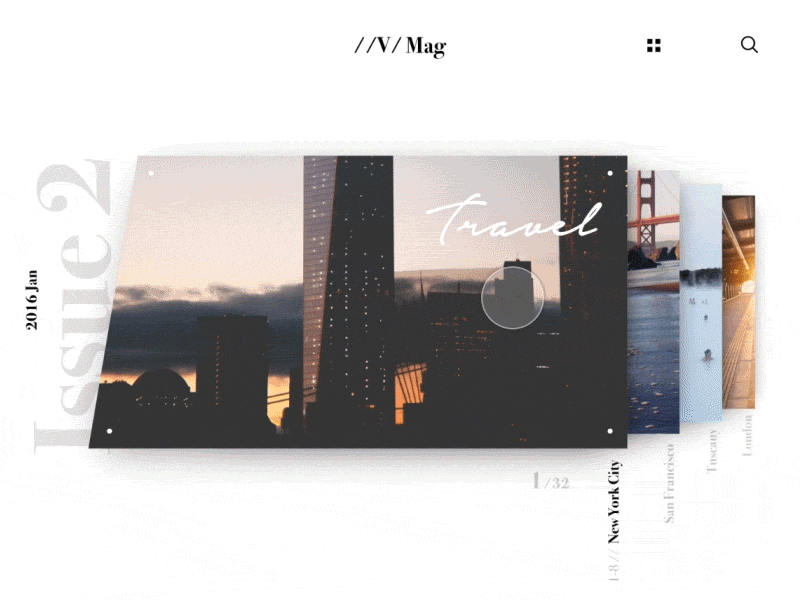 Example of Magazine Flow