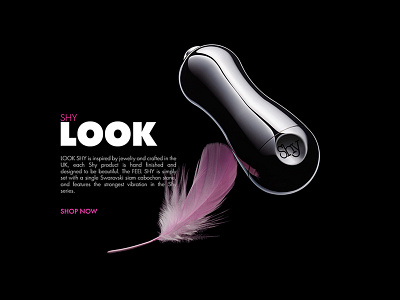 Whisper black design layout pink shy web website whisper