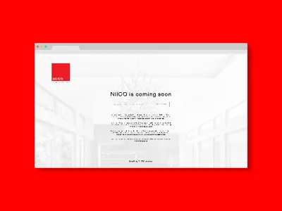 Niico Branding + Coming Soon Page branding cabinetry coming soon coming soon page custom cabinetry landing page millwork niico