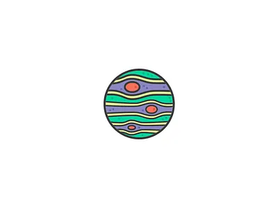 [ Bonus ] Moon daily design galaxy illustration moon nasa project simple space vector waves wavy