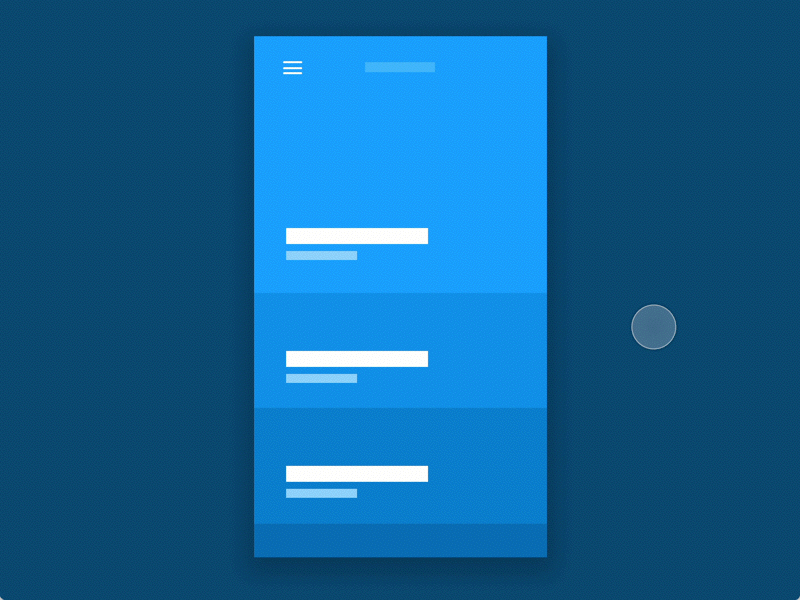 Low Fidelity Reservation Flow (w/ Principle Ripples) bootleg gif interface motion principle prototype sketch ui