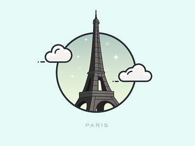 Paris icon location paris place venue wonder