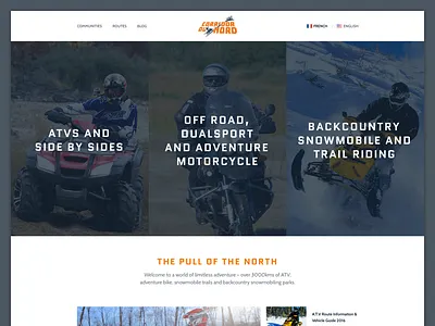 Motorsports Website clean sports ui ux web website