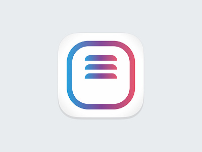 Locker Room Icon app icon flat gradient icon icon design ios locker room minimal vector