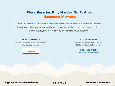 Become A Member sign up