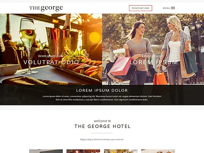 Texas Hotel Website Comp comp design hotel texas website