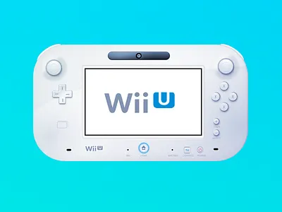 Sketch - Vector Wii U console illustration oldschool sketch vector wii