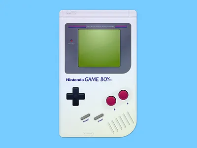Sketch - Vector Game boy console gameboy illustration sketch vector