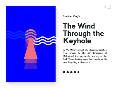 Book Review / 01 bold book card design illustration minimal review tout typography