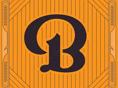 Typefight B b brendan fight letter prince type