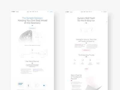 Synack blue data grey hacker marketing metrics product security startup tools white