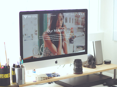 Marketing Agency - Full Website agency design imac layout marketing mma models web website