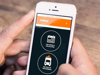 Sydney Rubbish Services website rubbish removal website ux design web design web development