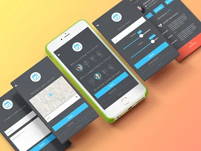 App Admin Course Create app ui design