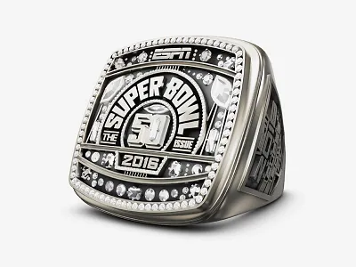 Illustration II 3d editorial espn illustraion ring super bowl